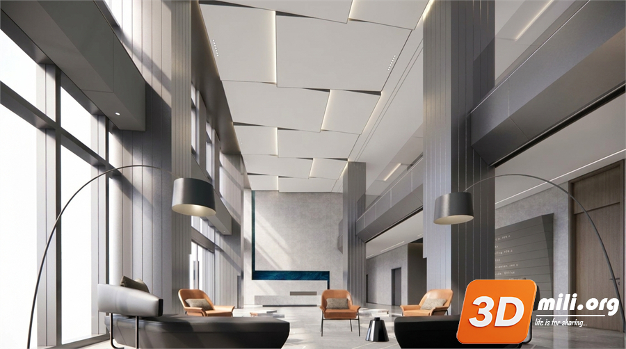 Lobby front desk Skp Files 